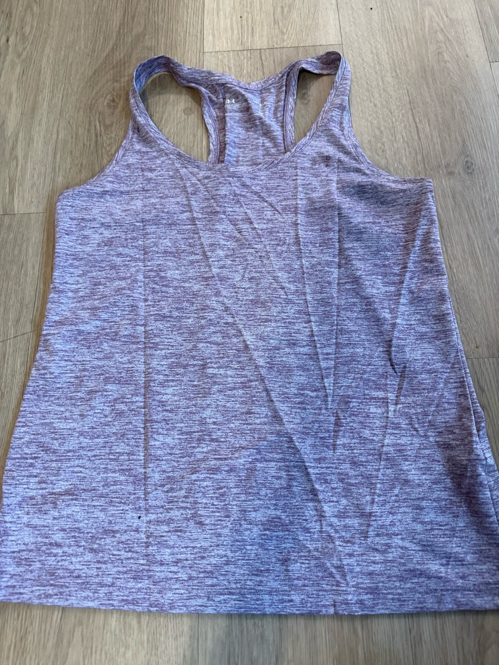 Women's Heather Purple Racerback Tank Top adult medium